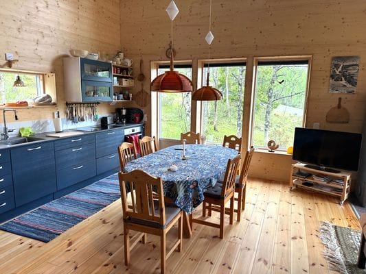 Bild 4 på Miljövänlig fjällstuga med utsikt över Hamrafjäll