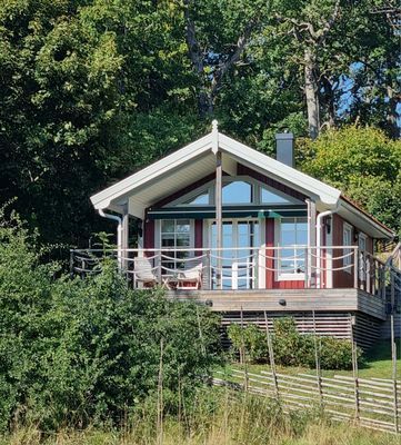 Lantlig lyx med havsutsikt