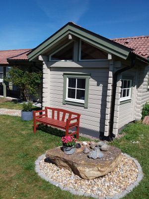 Liten, mysig gäststuga i Borgholm