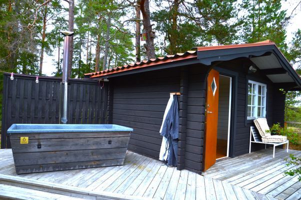 Utsikten Mörtnäs, Värmdö. Exklusivt, pool, utsikt - Bild 44