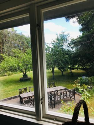 utsikt från verandan