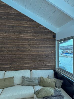 Övrevåning inglasad terass