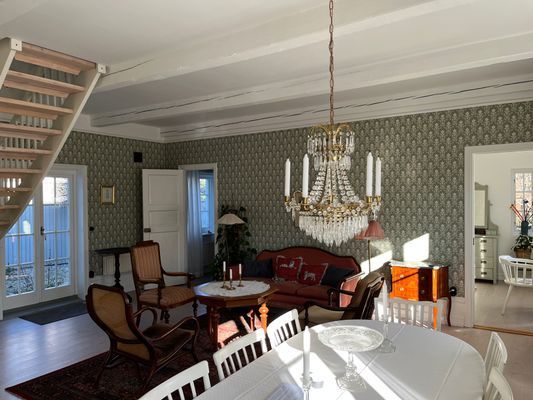 Smakfullt 1870-talshus i gamla delen av Skillinge - Bild 19