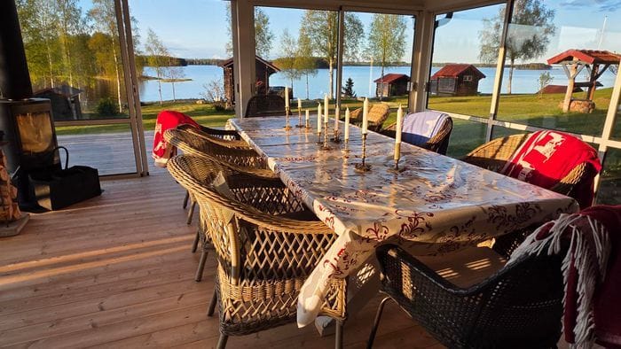 Charmig stuga vid vattnet i Gesunda - Bild 30