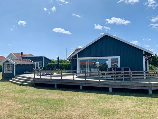 Havsutsikt i vackra Sandvik på Öland 13 sovplatser