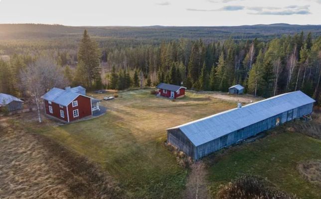 Torp i naturen i Västerbotten