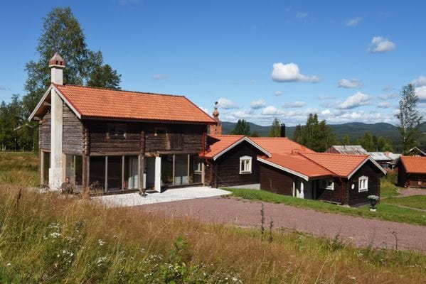 Lodge i Dalarna perfekt för stora familjer
