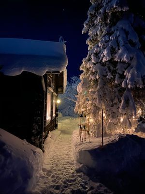 Nyår i prisvärd mysig gammeldags stuga - Bild 8