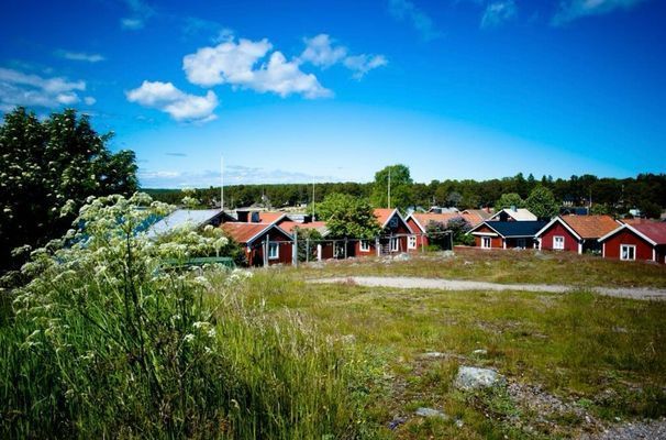 Mysig stuga i Arnöviken Hudiksvall