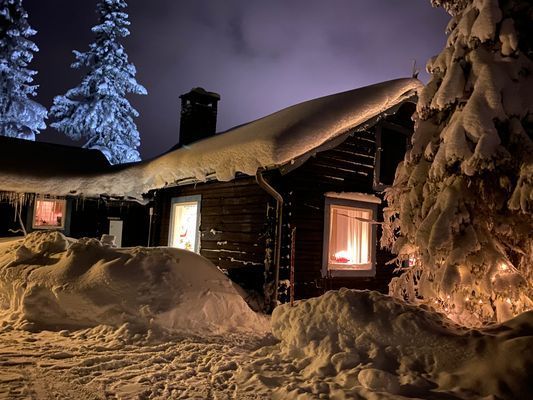 Nyår i prisvärd mysig gammeldags stuga - Bild 7