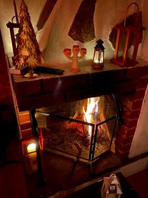 Nyår i prisvärd mysig gammeldags stuga - Bild 9