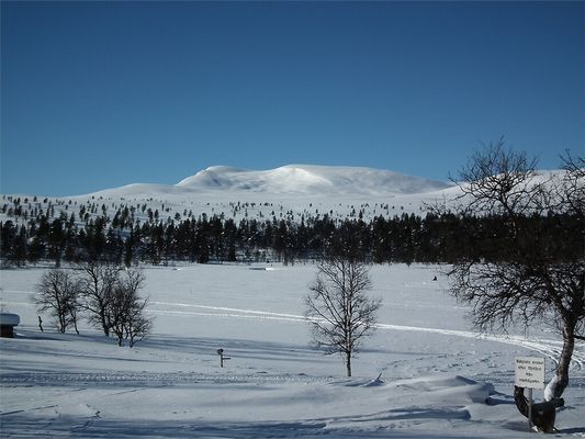 Sveriges sydligaste fjäll.