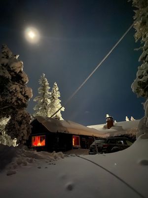 Nyår i prisvärd mysig gammeldags stuga - Bild 19