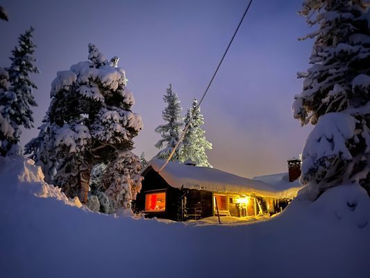 Nyår i prisvärd mysig gammeldags stuga - Bild 17