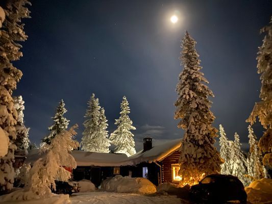 Nyår i prisvärd mysig gammeldags stuga - Bild 24