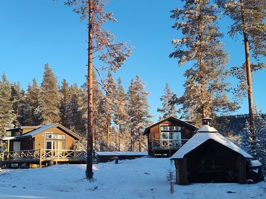 Bild 3 på Magisk stuga i med utsikt över Fulufjället