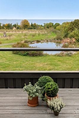 Äppelgårdsvilla på Kivik—Panoramautsikt över havet - Bild 12