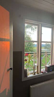 Utsikt från köksfönster.