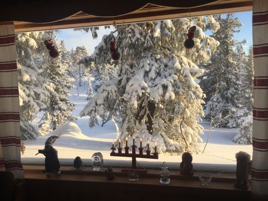 Nyår i prisvärd mysig gammeldags stuga - Bild 41