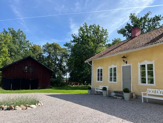 Elegant och nyrenoverad gammal lanthandel