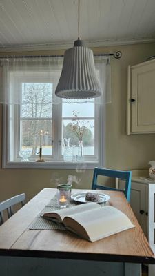 Matplats i köket med perfekt utsikt