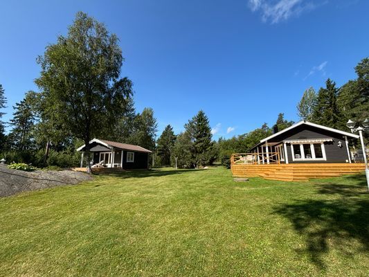 Sjönära stuga i toppskick på Vätö