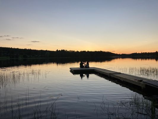 Sommaridyll på egen sjöudde - Bild 16
