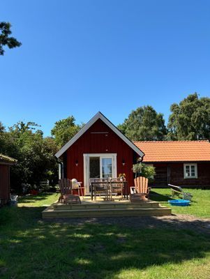Bild från husets baksida