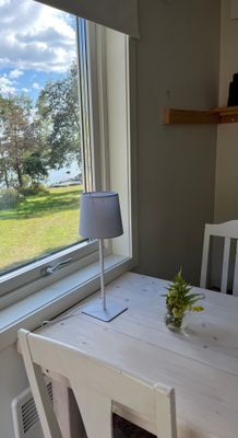 Liten mysig sjönära stuga