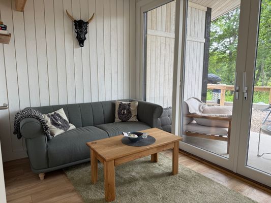 Arkitektritat Tinyhouse i Bohuslän med havsutsikt. - Bild 32