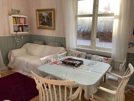 sovrum med våningssäng