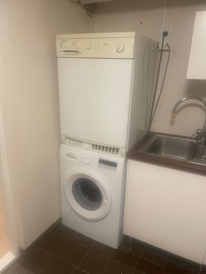 Tvättstuga med dusch
