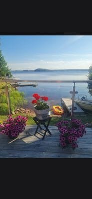 Bild 4 på Stuga med egen sandstrand, bastu, brygga.