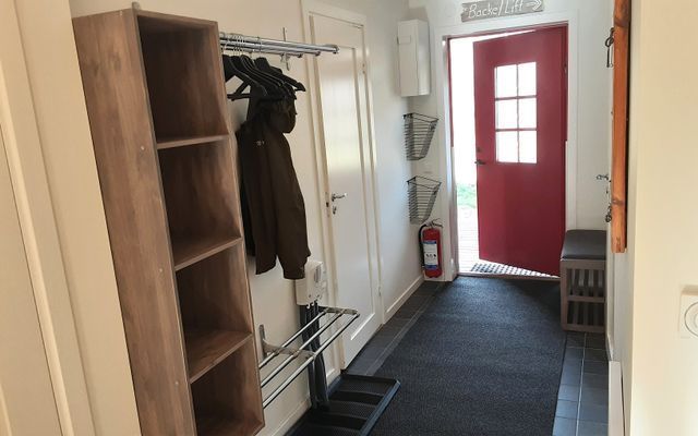 Hall med gott om förvaring