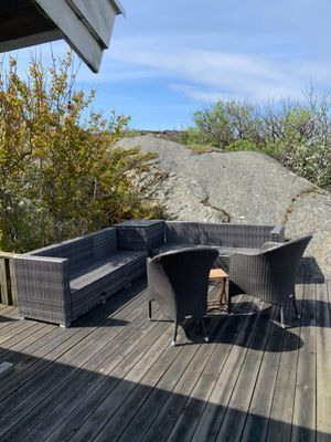 Stuga med strålande havsutsikt Härmanö/Gullholmen