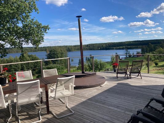 Möjlighet att hyra vedeldad badtunna