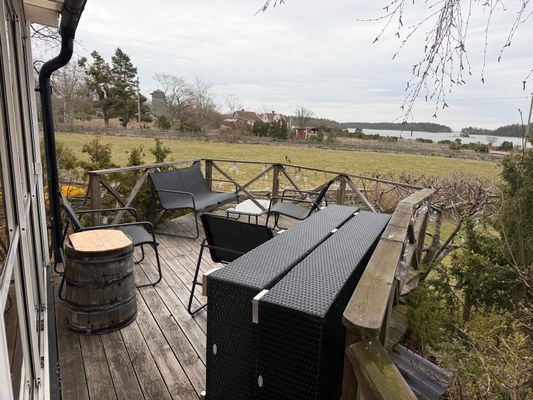 Havsnära stuga på Ödängla 12 bäddar, uterum, båt - Bild 17