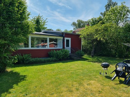 Mysig stuga i Arild med bra läge