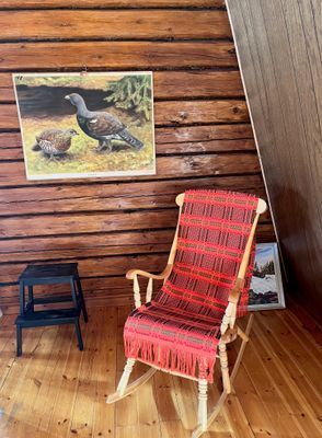 Allrummet på övervåningen.