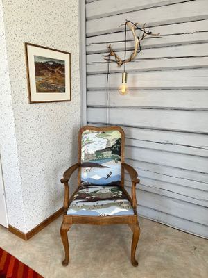 Sovrummet på övervåningen.