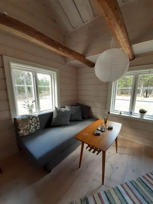 Äventyrsboende - Nyrenoverat torp mitt i skogen - Bild 6