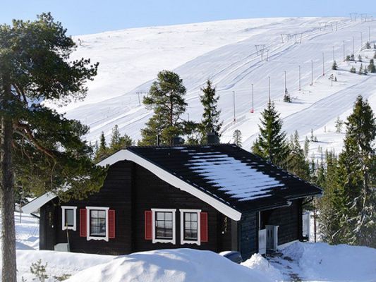 Sälen, Högfjället, ski in- ski out, jul o nyår