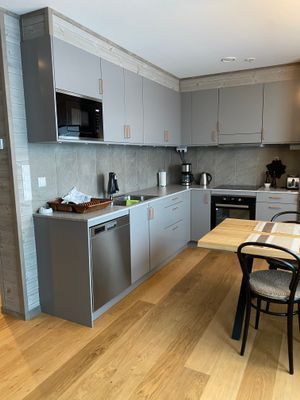 Modern lägenhet nära skidbacke och längdspår. - Bild 9