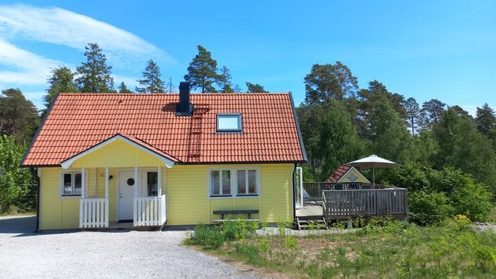 Stort hus pa Gotland Fria tider i Juni/Juli
