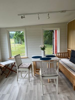 Hyr denna stuga i Maglehem på 38 m². 2-3 sängplatser. 6 000 - 6 500 kr per vecka. Se bilder och tillgänglighet här.