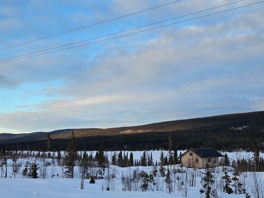 Bild 4 på Nybyggd timrat stuga i Juktådalen