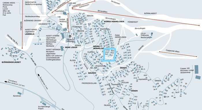Skiin/out Åre Björnen, 10 bäddar, ledig från v 32 - Bild 30