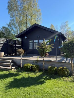 Fin stuga mitt i natursköna skärgården