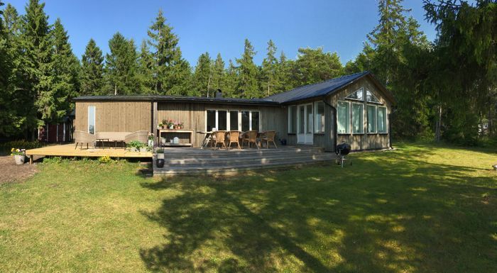 Fritidshus med havsutsikt på norra Gotland