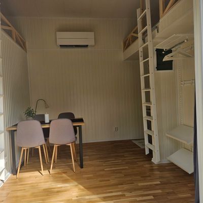 Hyr Attefallsstuga på Äspet i Åhus.